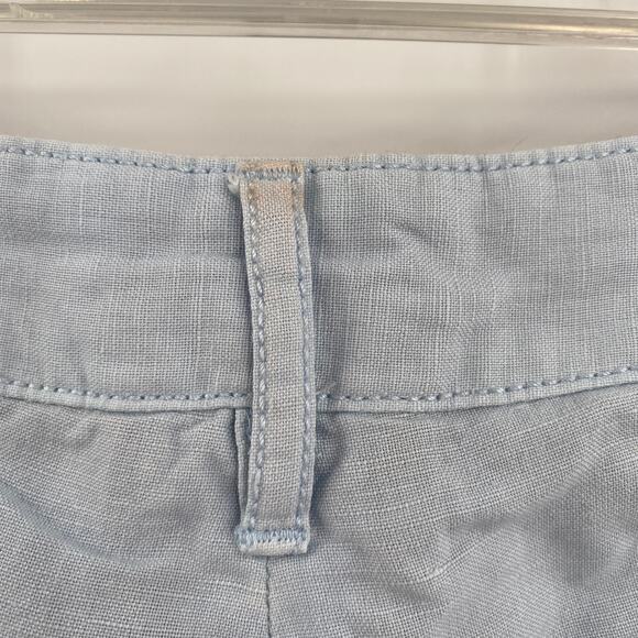 Faherty Mens Sz33 Light Blue Cotton‎ Shorts - Picture 7 of 7